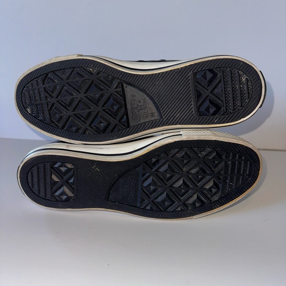 Converse Chuck Taylor All Star Black Patent Leather EUC - Men’s 9.5 - Picture 4 of 6